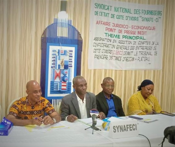 Affaire SYNAFECI contre CGECI sur la TSE / Les Fournisseurs de l’Etat devant le juge ce matin