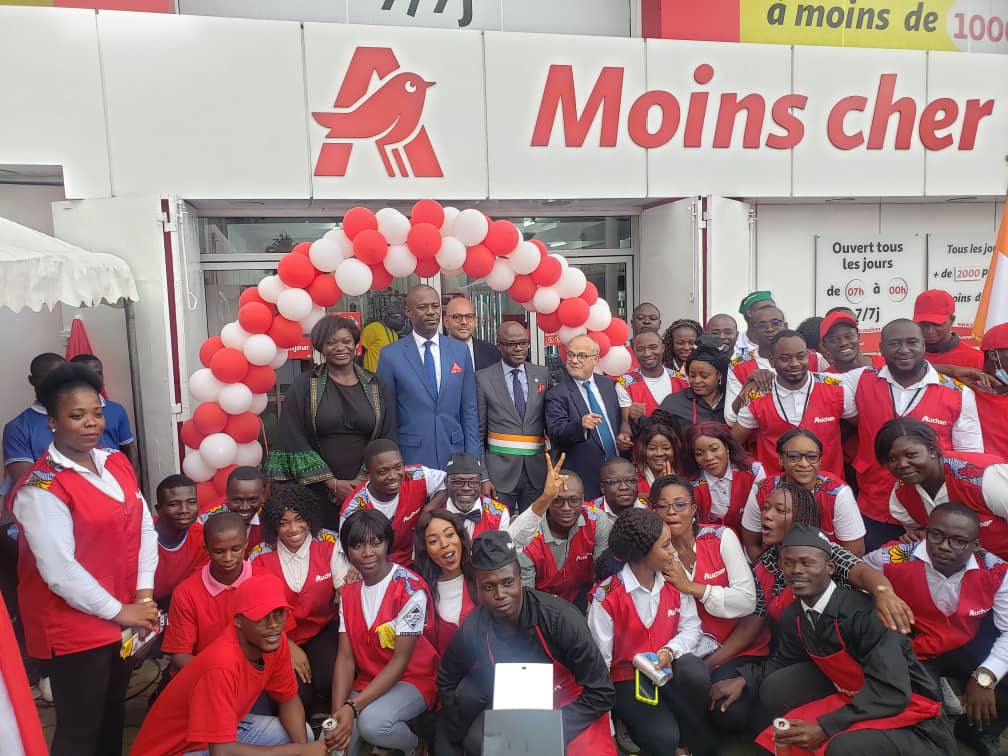 Boom des supermarchés à Abidjan / La maison Auchan dépose ses valises en Côte d’Ivoire