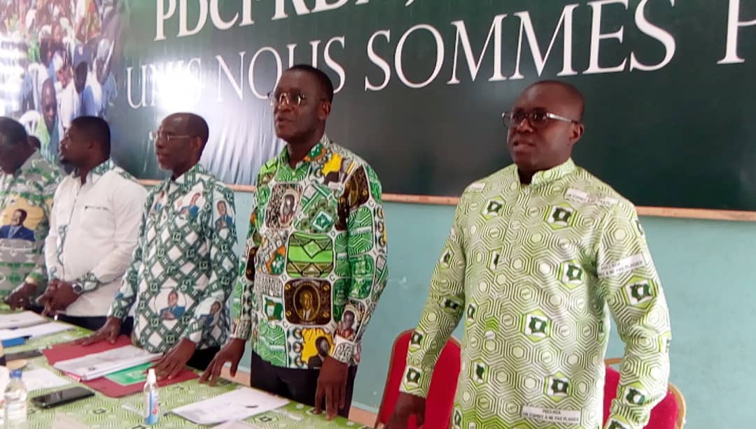 Confrontations électorales à venir / Le PDCI-RDA fait le point de ses militants à Abengourou