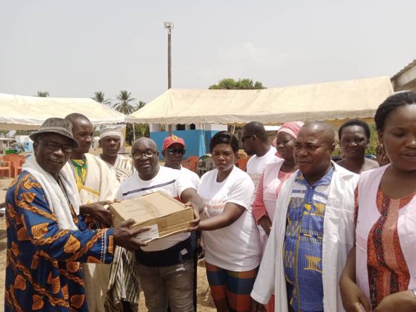 Action sociale à Bangolo / L’hôpital général et un centre de santé reçoivent du matériel médical