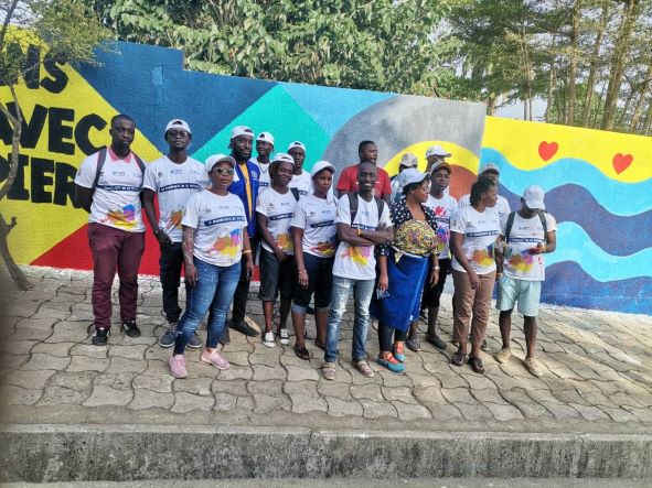 Migration irrégulière / Des ex-migrants sensibilisent Bingerville sur le fléau par le Street Art