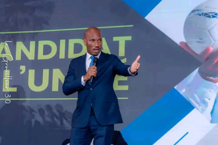 Présidence de la FIF / Didier Drogba dévoile les grandes lignes du projet ‘’Renaissance’’