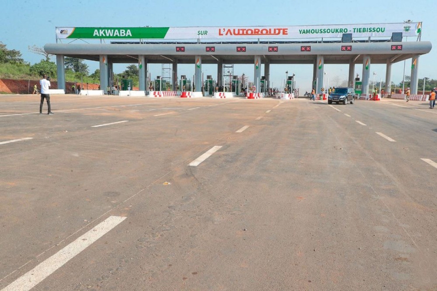 Autoroute Yamoussoukro-Tiébissou / Le poste à péage mis en service le lundi 9 janvier à 1000 et 2000 Fcfa