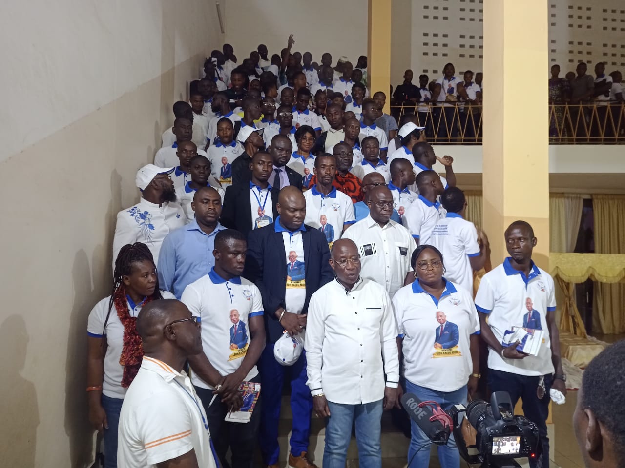 AG de la Team LKA à Abengourou / Le ministre Léon Kacou Adom met ses jeunes en mission