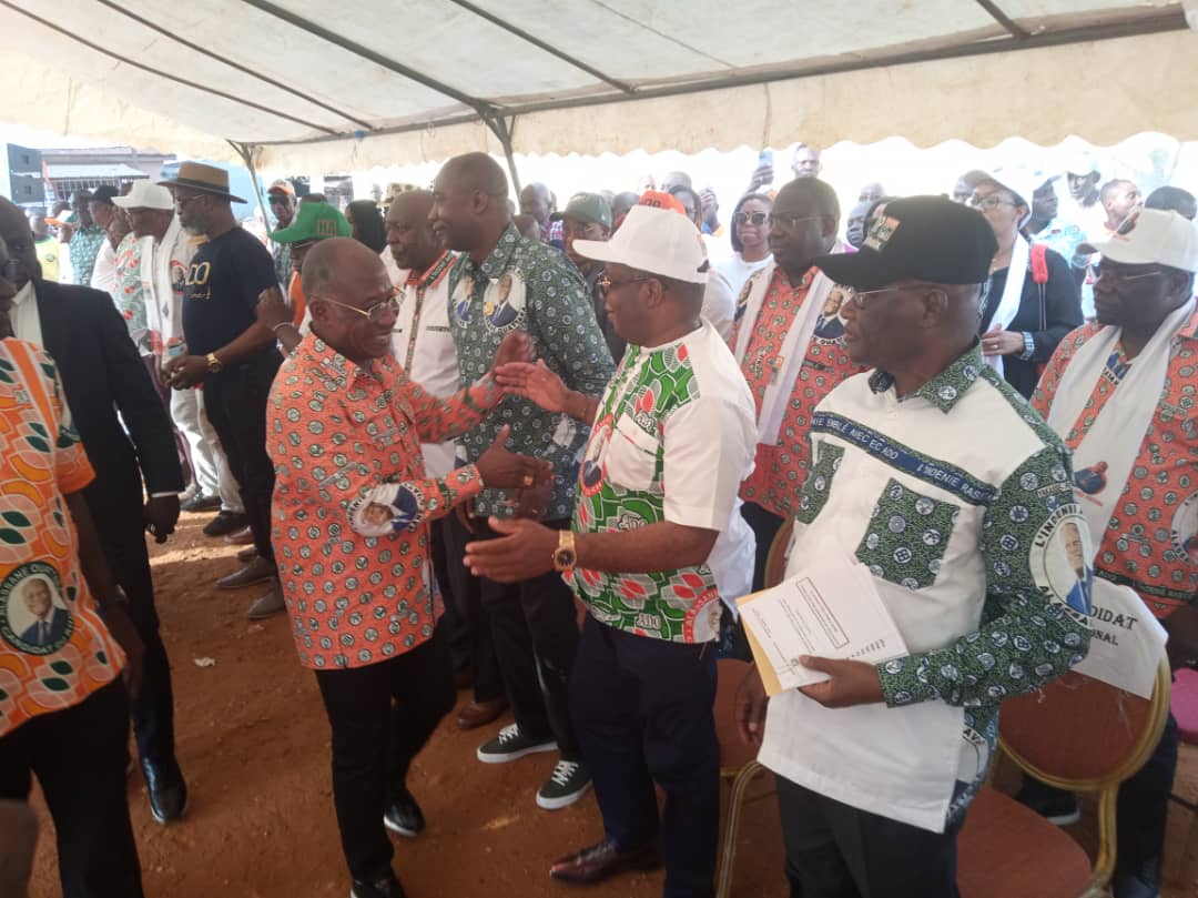 Présentation des candidats RHDP de l'Indénié-Djuablin / Le ministre Léon Kacou Adom réussi un grand coup