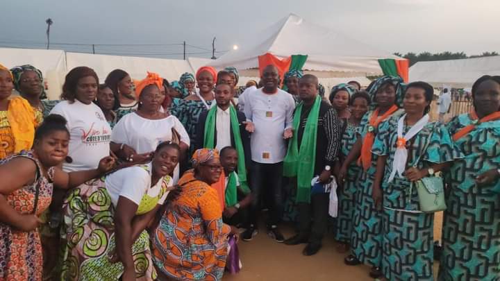 Bal de la paix / Aissata Sanogo appelle à privilégier l’amour pour des élections sans conflits à Dabou