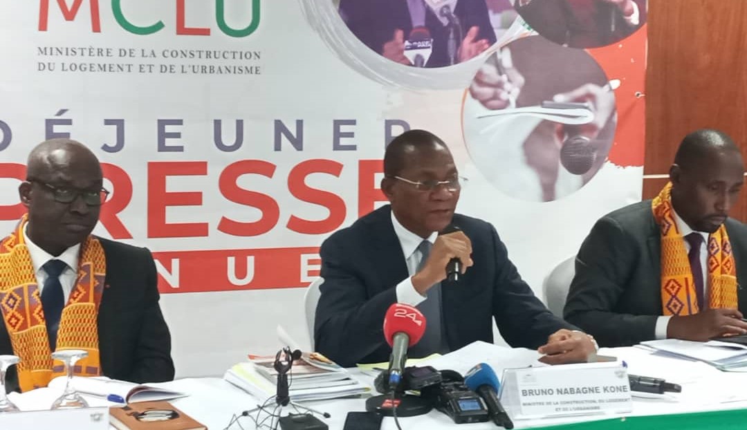 Construction, Logement, urbanisme, cadre de vie / Bruno Koné fait le point de 2022 et annonce de grandes actions