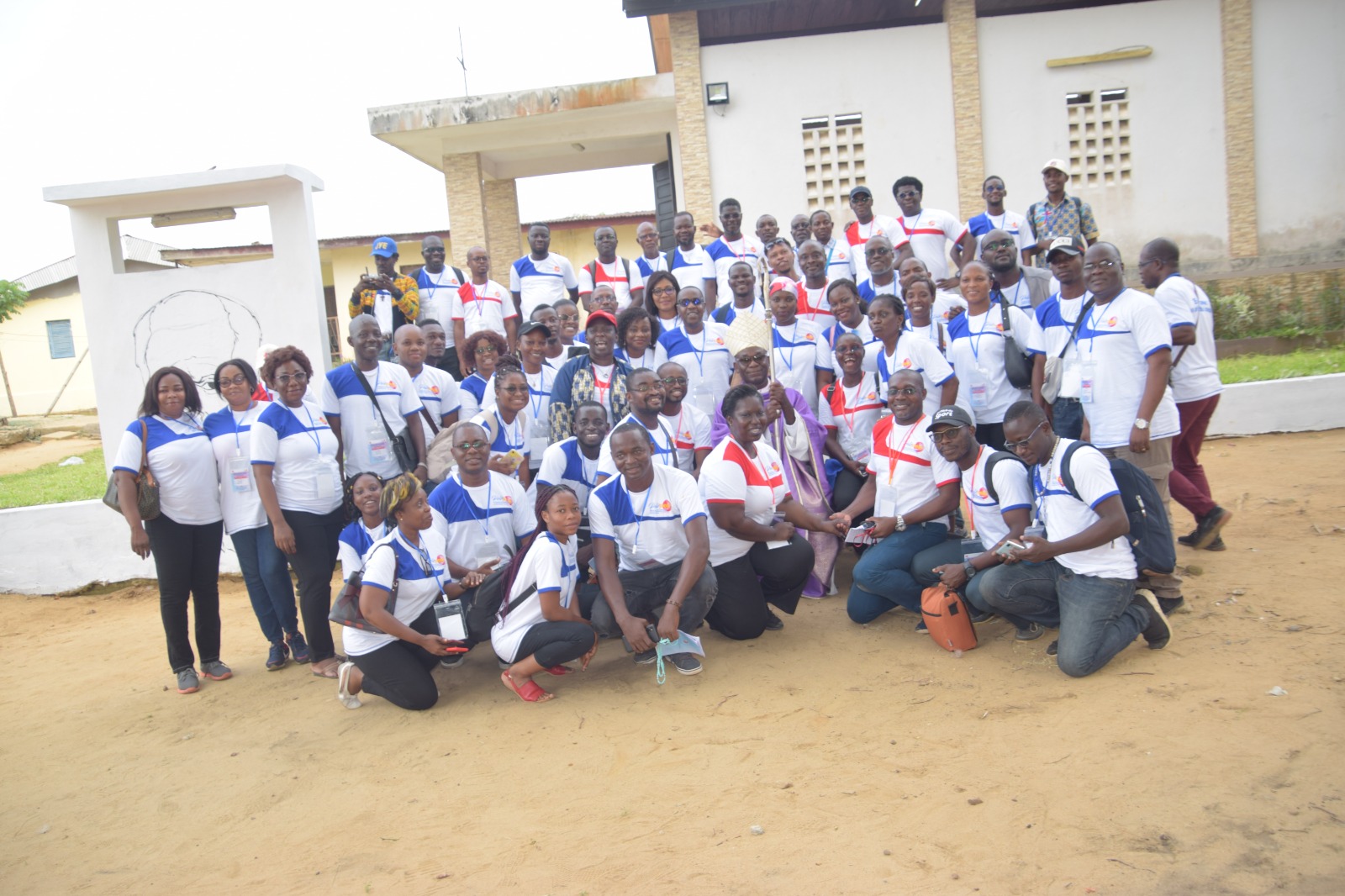 Pèlerinage du Temps de Carême / Les journalistes et communicateurs Catholique en pèlerinage a M’brou