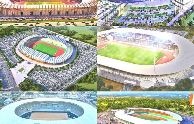 CAN 2023 / Amadou Gon Coulibaly, Charles Konan Banny et Laurent Pokou ont désormais leur stade