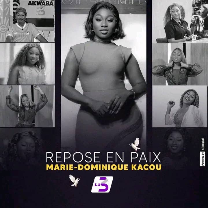 Peopl'Emik sur La 3 / Marie Dominique Kacou décédée, 4 mois après Anaconda