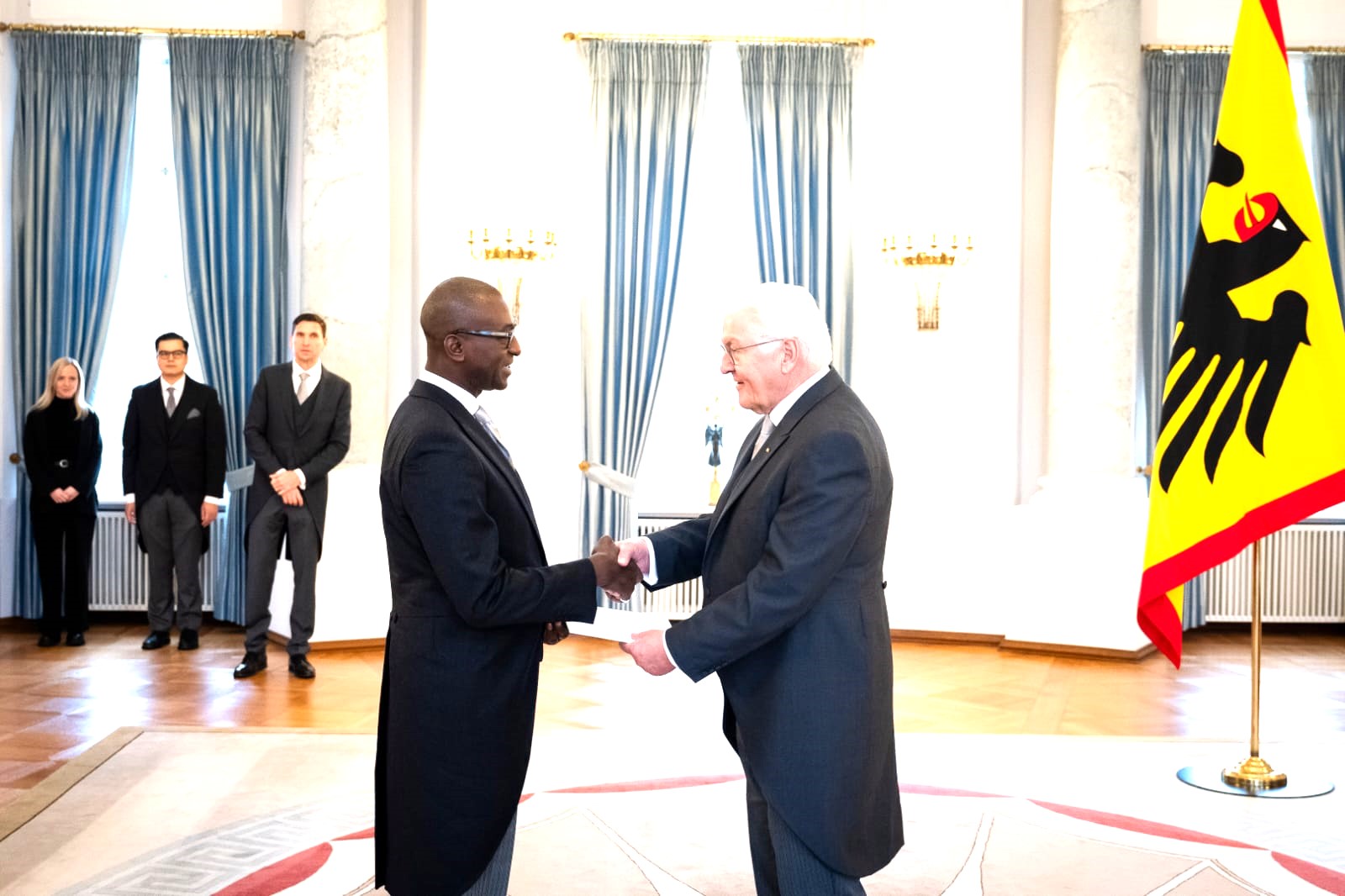 Coopération Côte d’Ivoire – Allemagne / Le nouvel Ambassadeur ivoirien Abdallah Azize Diabaté installé à Berlin