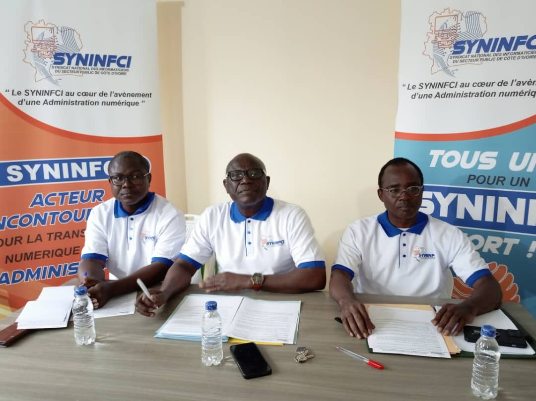 Syndicat national des informaticiens du secteur public / Le 4e congrès ordinaire a lieu samedi à Abidjan