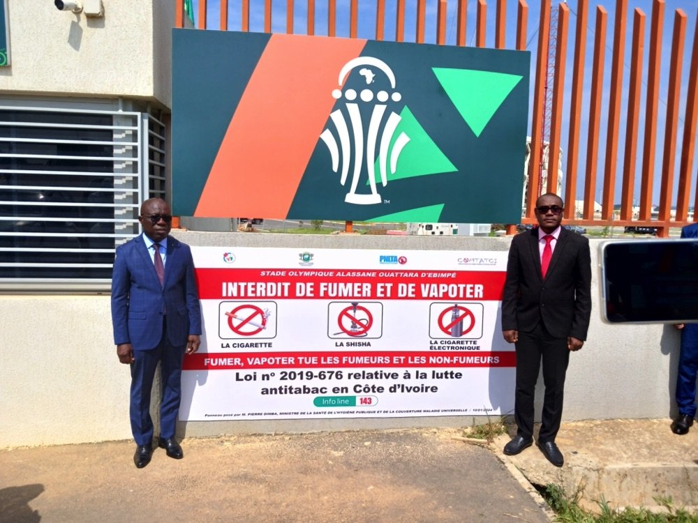 CAN 2023 / La Côte d'Ivoire lance une campagne pour une compétition sans tabac