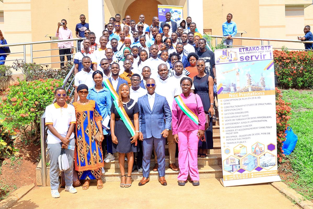 Université Africaine de l'Entrepreneuriat / Le PDG de Etrako BTP inculque le goût de l'entrepreneuriat aux jeunes