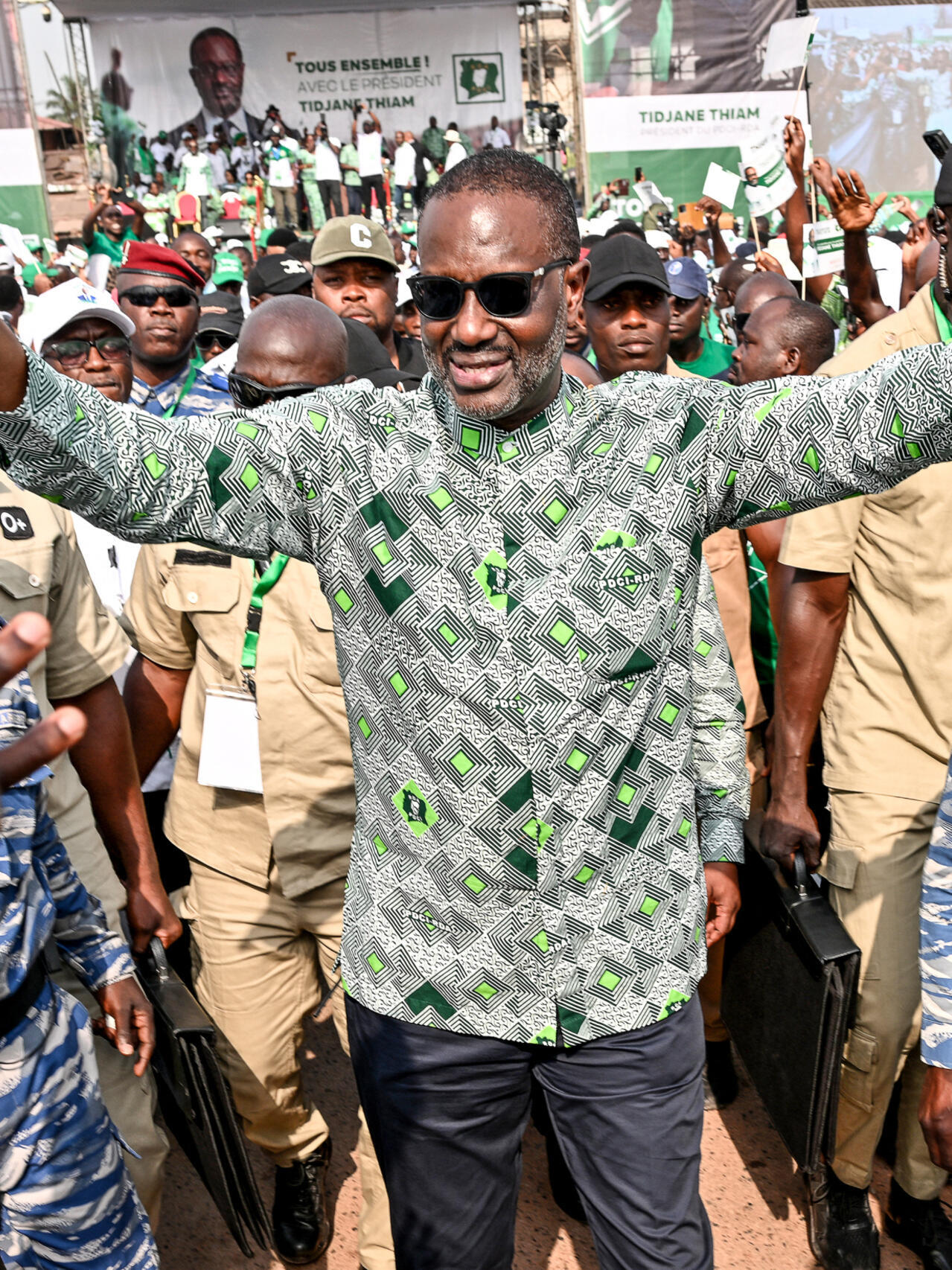 PDCI-RDA / Tidjane Thiam réélu à 99,77% des voix