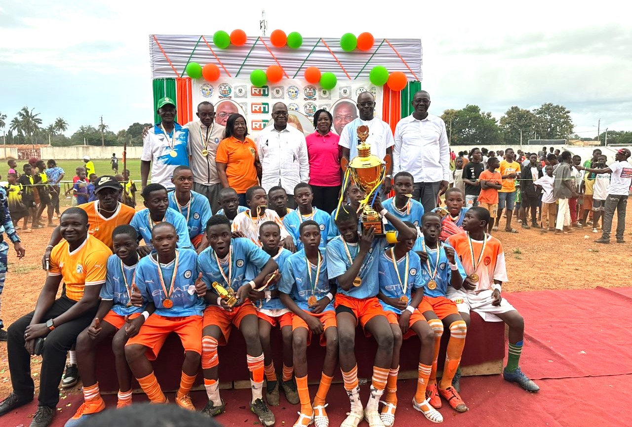 Finale du Tournoi Children Of Africa U-15 /Abengourou au cœur de la fête du football des tout-petits