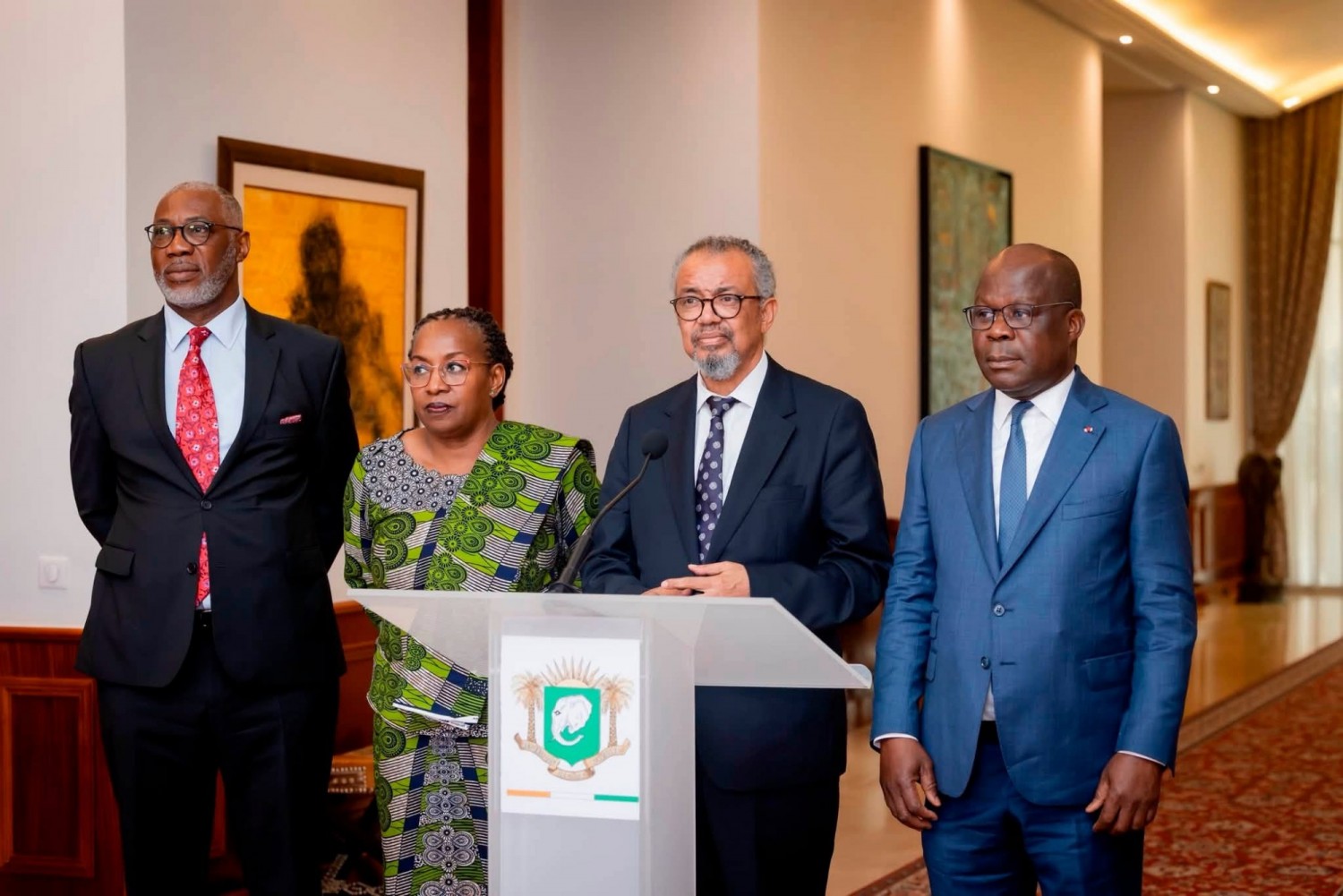 66 ans d’Indépendance / Le DG de l’OMS réaffirmé son appui à faire de la Côte d'Ivoire un pôle sanitaire régional