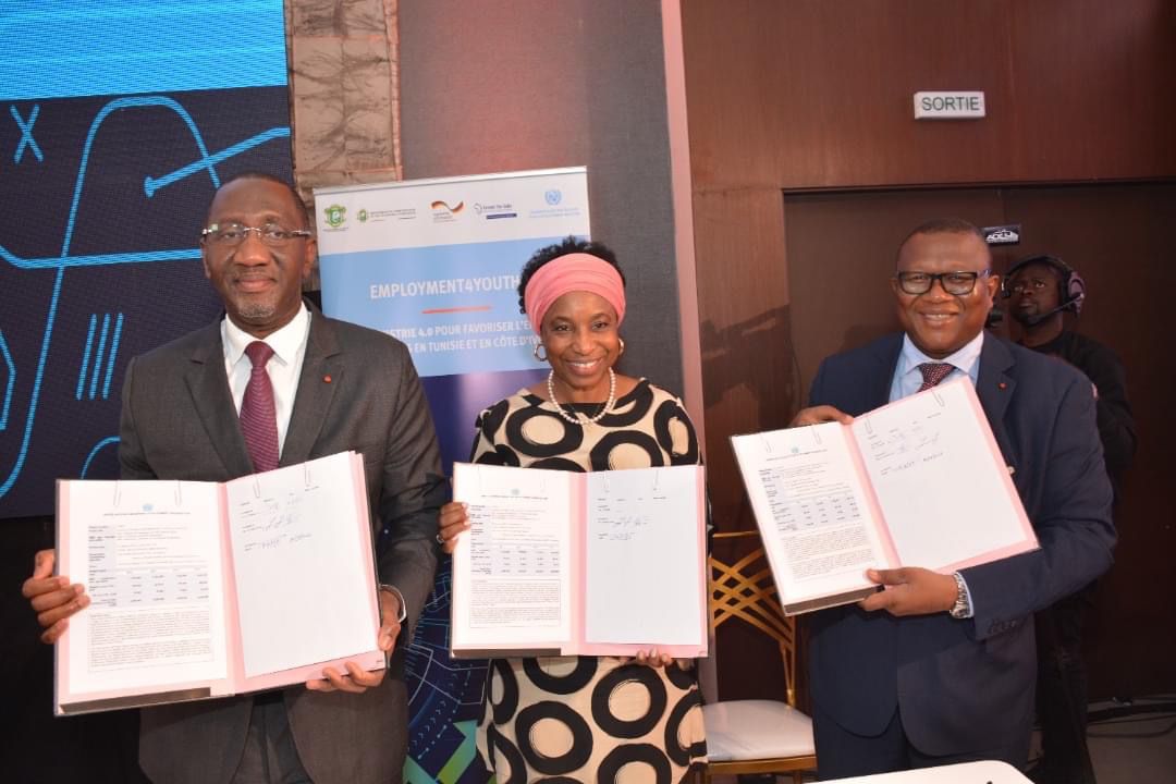 Économie Numérique / Amadou Coulibaly lance le projet « L’Industrie 4.0 pour favoriser l’emploi des jeunes en Tunisie et en Côte d’Ivoire »