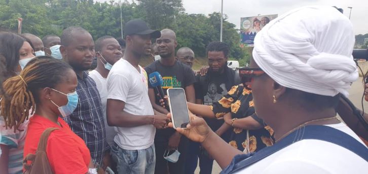 Marche citoyenne contre la cherté de la vie / Les manifestants empêchés par les forces de l’ordre