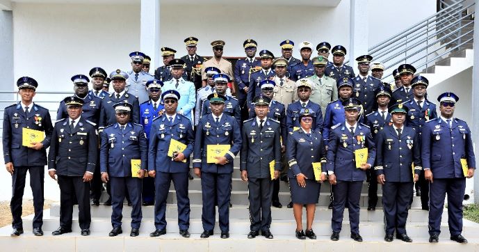 École de Guerre / Zambakro donne 21 nouveaux brevetés à 6 pays pour la 2ème promotion